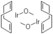 structure of CAS# 12148-71-9, Bis(1,5-cyclooctadiene)dimethoxydiiridium;Bis[(1,5-cyclooctadiene)(methanolato)iridium]