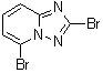 结构式 CAS# 1214901-64-0, 2,5-二溴-[1,2,4]三唑并[1,5-a]吡啶