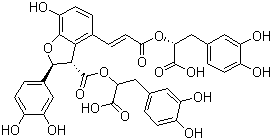 结构式 CAS# 121521-90-2, 丹酚酸 B