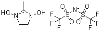 1,3-Dihydroxy-2-methylimidazolium bis(trifluoromethylsulfonyl)imide molecular structure (CAS 1215211-93-0)