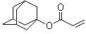 1-丙烯酸金刚烷酯分子结构 (CAS 121601-93-2)