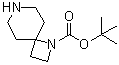 tert-Butyl 1,7-diazaspiro[3.5]nonane-1-carboxylate molecular structure (CAS 1216936-29-6)