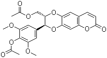 Moluccanin diacetate molecular structure (CAS 121700-27-4)