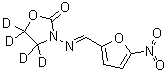 Furazolidone-d<sub>4</sub> molecular structure (CAS 1217222-76-8)