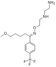 N-(Ethylamino) Fluvoxamine molecular structure (CAS 1217262-11-7)