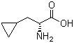 structure of CAS# 121786-39-8, D-3-(Cyclopropyl)alanine