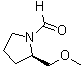 (R)-2-(甲氧基甲基)-1-吡咯烷甲醛分子结构 (CAS 121817-71-8)
