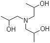 结构式 CAS# 122-20-3, 三异丙醇胺; 1,1',1''-次氮基三-2-丙醇