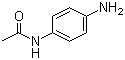 structure of CAS# 122-80-5, 4'-Aminoacetanilide;4-Acetamidoaniline; N-(4-Aminophenyl)acetamide; N-Acetyl-p-phenylenediamine
