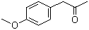 structure of CAS# 122-84-9, 4-Methoxyphenylacetone;1-(p-Methoxyphenyl)-2-propanone; 4-Methoxybenzyl methyl ketone