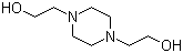 structure of CAS# 122-96-3, N,N'-Bis(2-hydroxyethyl)piperazine;1,4-Bis(2-hydroxyethyl)piperazine; 1,4-Di(2-hydroxyethyl)piperazine; 1,4-Piperazinediethanol