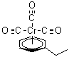 Tricarbonyl(ethylbenzene)chromium molecular structure (CAS 12203-31-5)