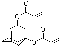 结构式 CAS# 122066-43-7, 1,3-金刚烷二醇二甲基丙烯酸酯