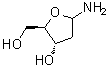 2-Deoxy-D-erythro-pentofuranosylamine molecular structure (CAS 122087-33-6)