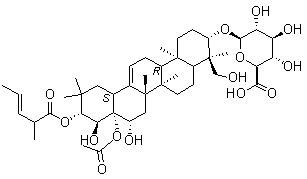 Gymnemic acid I molecular structure (CAS 122168-40-5)