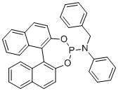 (11bR)-N-Benzyl-N-phenyldinaphtho[2,1-d:1',2'-f][1,3,2]dioxaphosphepin-4-amine molecular structure (CAS 1221901-53-6)