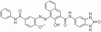 颜料红 176分子结构 (CAS 12225-06-8)