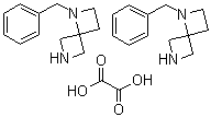 结构式 CAS# 1223573-43-0, 1-苄基-1,6-二氮杂螺[3.3]庚烷草酸盐