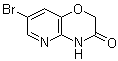 7-溴-2H-吡啶并[3,2-b][1,4]恶嗪-3(4H)-酮分子结构 (CAS 122450-96-8)