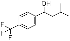 结构式 CAS# 1225790-22-6, alpha-(2-甲基丙基)-4-(三氟甲基)苯甲醇