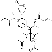 Ajugamarin G 1 molecular structure (CAS 122587-83-1)