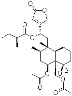 Ajugamarin F 4 molecular structure (CAS 122587-84-2)