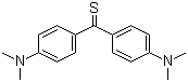 structure of CAS# 1226-46-6, 4,4'-Bis(dimethylamino)thiobenzophenone;Bis-4-(dimethylamino)phenylmethanethione; N,N,N',N'-Tetramethyl-4,4'-diaminothiobenzophenone