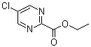 structure of CAS# 1227571-82-5, 5-Chloro-2-pyrimidinecarboxylic acid ethyl ester