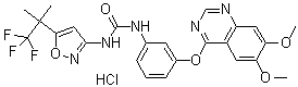 CEP-32496 (hydrochloride) molecular structure (CAS 1227678-26-3)