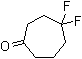 4,4-Difluorocycloheptanone molecular structure (CAS 1227807-93-3)