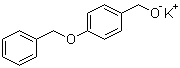 Potassium 4-(benzyloxy)benzyl alcoholate molecular structure (CAS 1228345-97-8)
