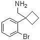 1-(2-Bromophenyl)cyclobutanemethanamine molecular structure (CAS 1228994-79-3)