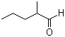 2-甲基戊醛分子结构 (CAS 123-15-9)