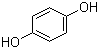 structure of CAS# 123-31-9, Hydroquinone;Quinol; 1,4-Benzenediol; 1,4-Dihydroxybenzene