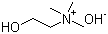 structure of CAS# 123-41-1, Choline hydroxide;2-Hydroxyethyl trimethylammonium hydroxide
