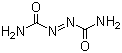 偶氮二甲酰胺分子结构 (CAS 123-77-3)