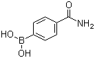 结构式 CAS# 123088-59-5, 4-氨基甲酰苯硼酸