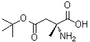 2-Methyl-D-aspartic acid 4-(1,1-dimethylethyl) ester molecular structure (CAS 1231709-25-3)