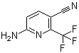 6-Amino-2-(trifluoromethyl)-3-pyridinecarbonitrile molecular structure (CAS 1233243-98-5)