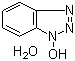 1-羟基苯并三唑一水物分子结构 (CAS 123333-53-9)