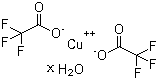 Copper(II) trifluoroacetate hydrate molecular structure (CAS 123333-88-0)