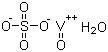 structure of CAS# 123334-20-3, Vanadyl sulfate hydrate