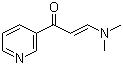 结构式 CAS# 123367-26-0, (E)-3-(二甲基氨基)-1-(吡啶-3-基)丙-2-烯-1-酮