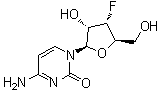 3'-Deoxy-3'-fluorocytidine molecular structure (CAS 123402-20-0)
