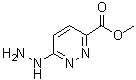 6-Hydrazinyl-3-pyridazinecarboxylic acid methyl ester molecular structure (CAS 1234616-16-0)