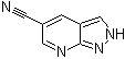 1H-Pyrazolo[3,4-b]pyridine-5-carbonitrile molecular structure (CAS 1234616-67-1)