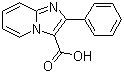 2-Phenylimidazo[1,2-a]pyridine-3-carboxylic acid molecular structure (CAS 123533-41-5)