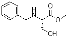 structure of CAS# 123639-56-5, N-Benzyl-L-serine methyl ester;(S)-Methyl 2-(benzylamino)-3-hydroxypropanoate