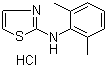 Xylazole hydrochloride molecular structure (CAS 123941-49-1)