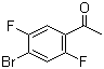 4'-Bromo-2',5'-difluoroacetophenone molecular structure (CAS 123942-11-0)